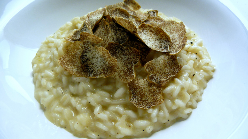 Risotto with Alba's white truffle